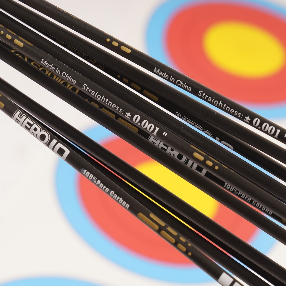 Стрела лучная спортивная Sanlida Hero 10 ID 3.2 12 шт.