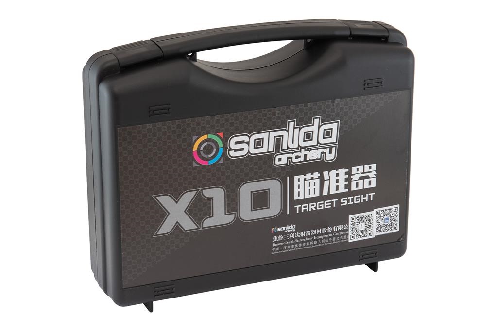 Спортивный прицел для блочного лука Sanlida Carbon X10 9" v2