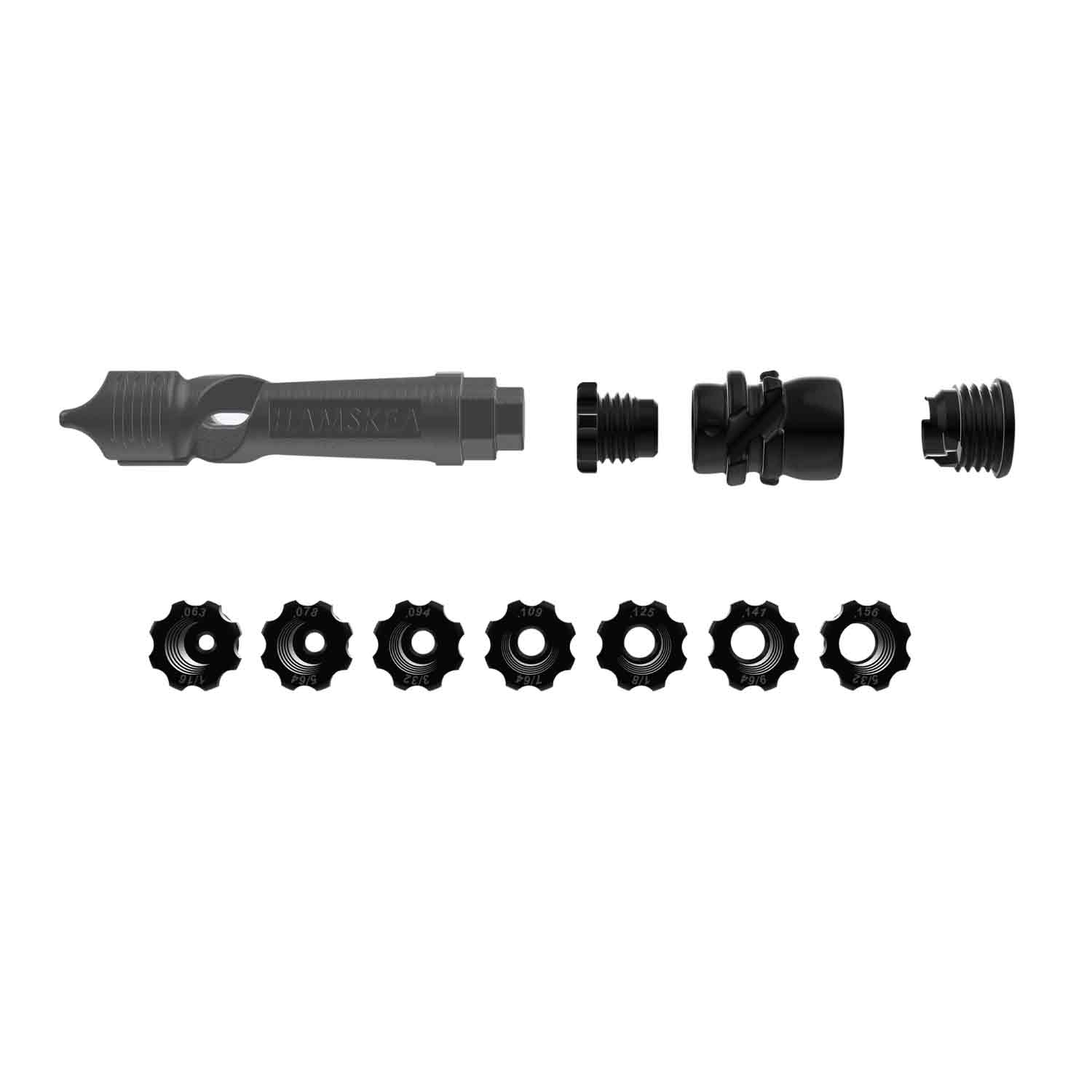 Пипсайт с набором апертур Hamskea DC InSight Standard Peep System Kit