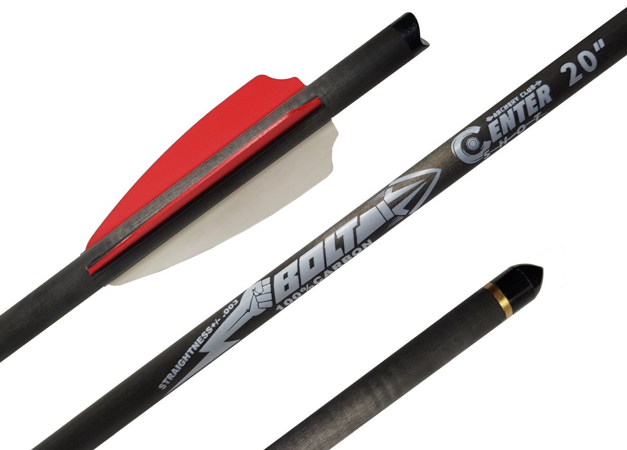 Стрела арбалетная карбон Centershot Bolt 22"