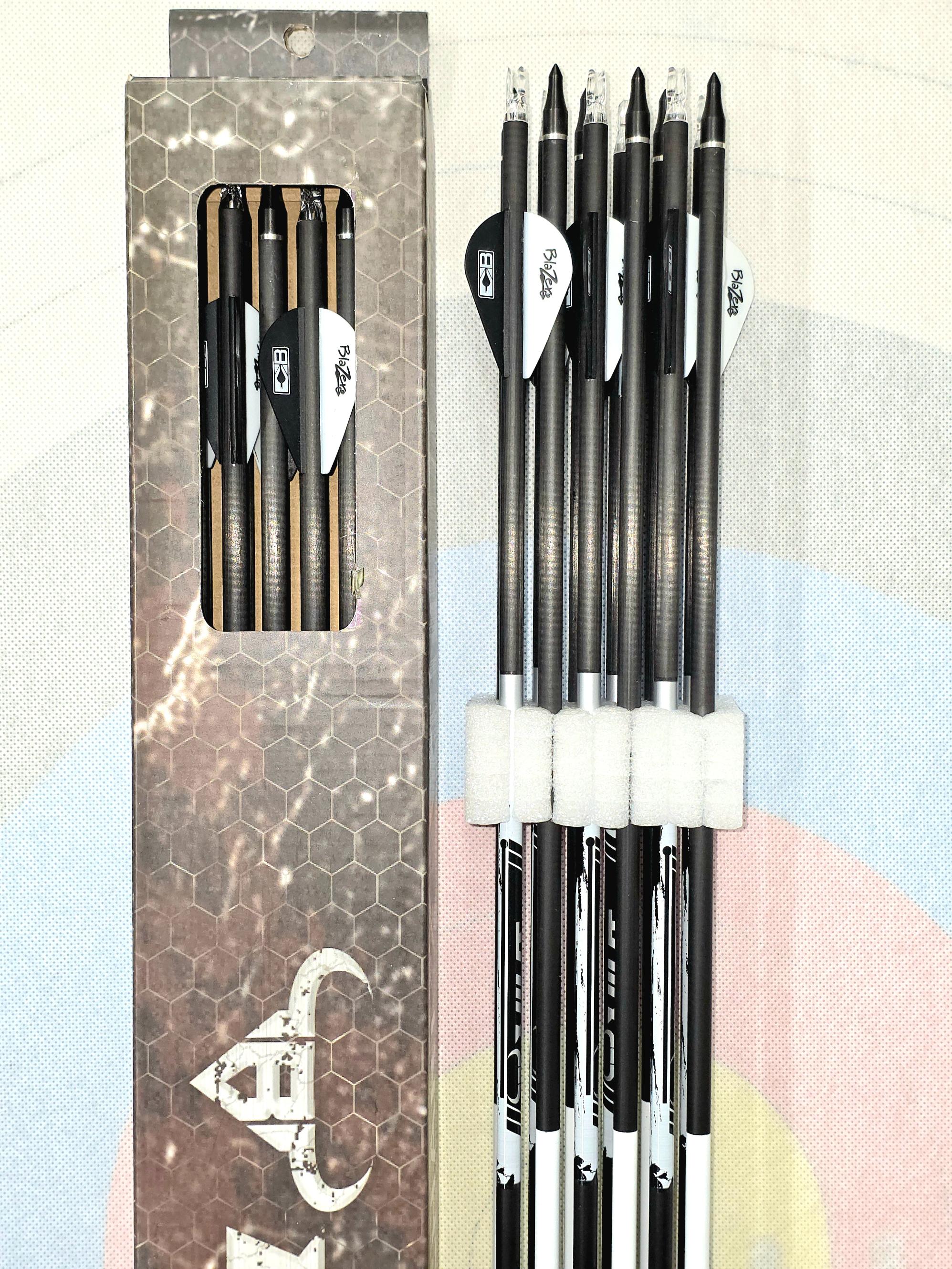 Стрела лучная карбоновая Niut Ice Hunter 12 шт