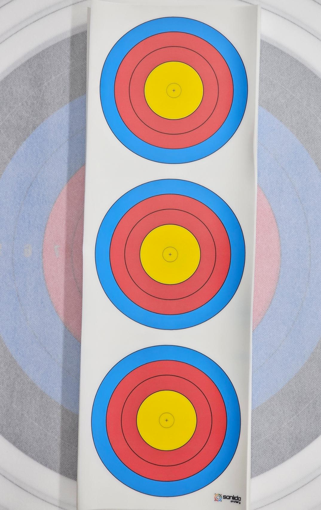 Мишень FITA 3x20cм Полиэстер влагостойкая блок