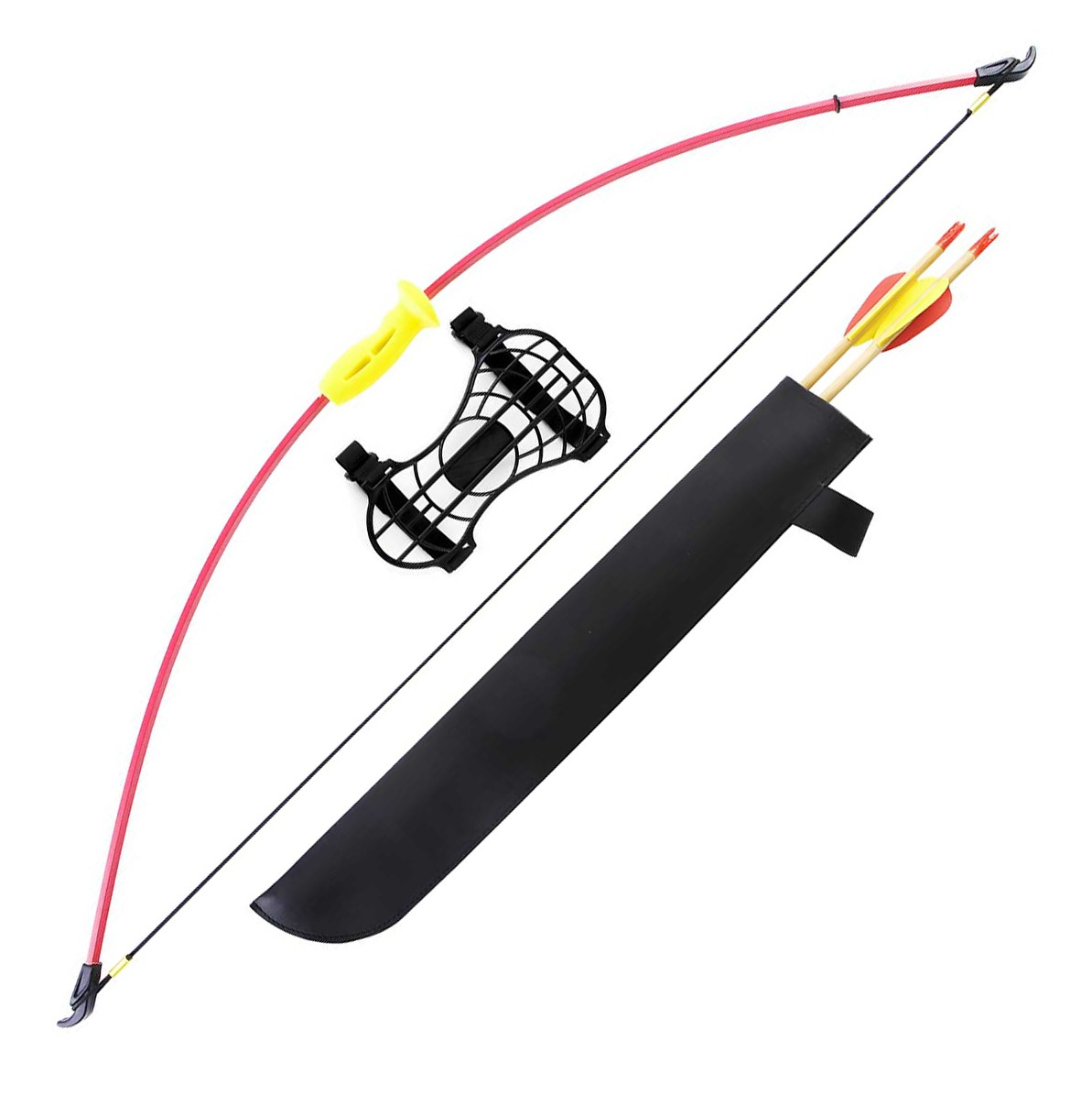 Лук детский классический красный 7кг, 130см