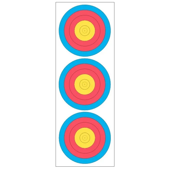 Мишень FITA 3x20cм Вертикальная