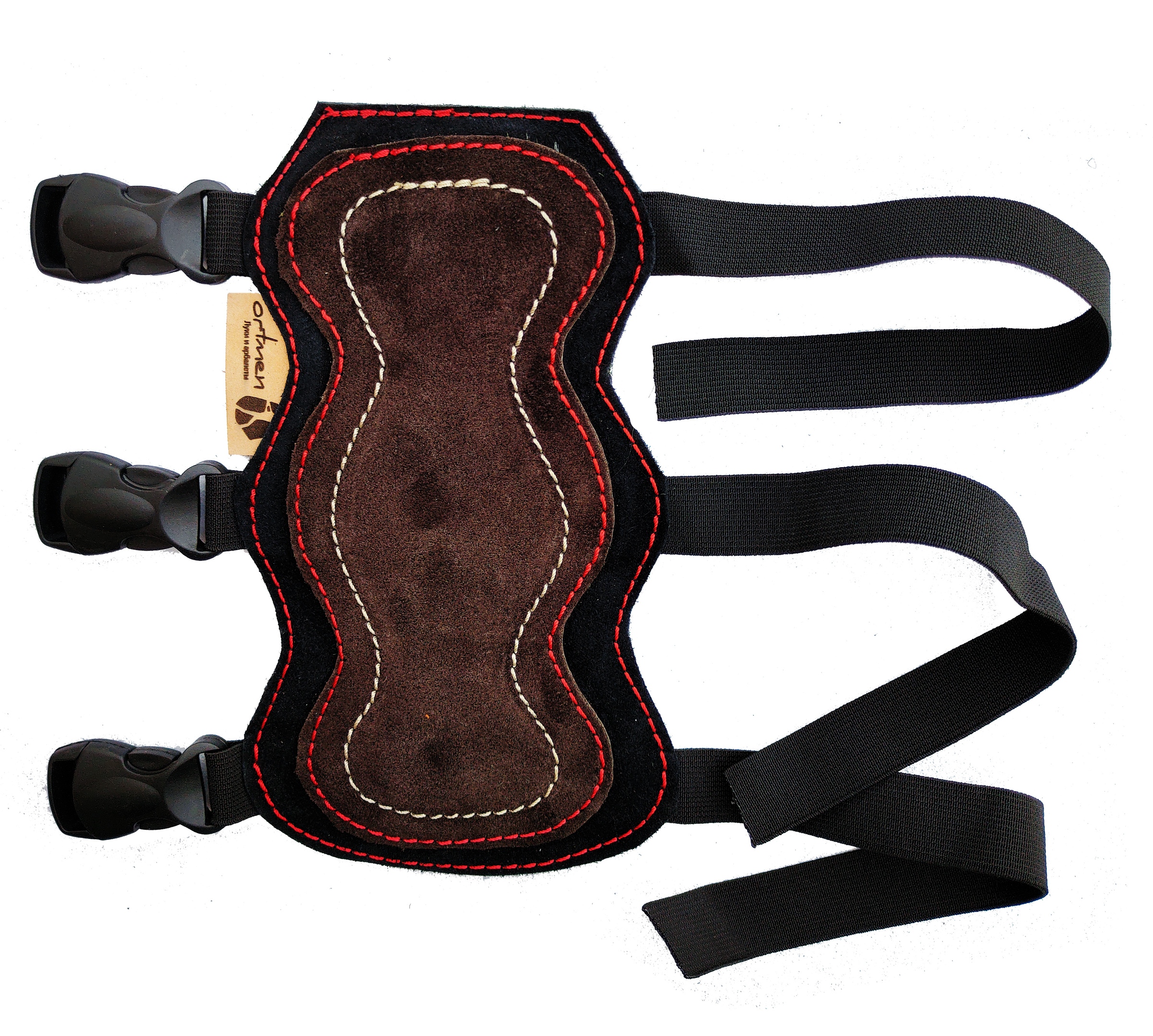 Крага Оста 20 см замша