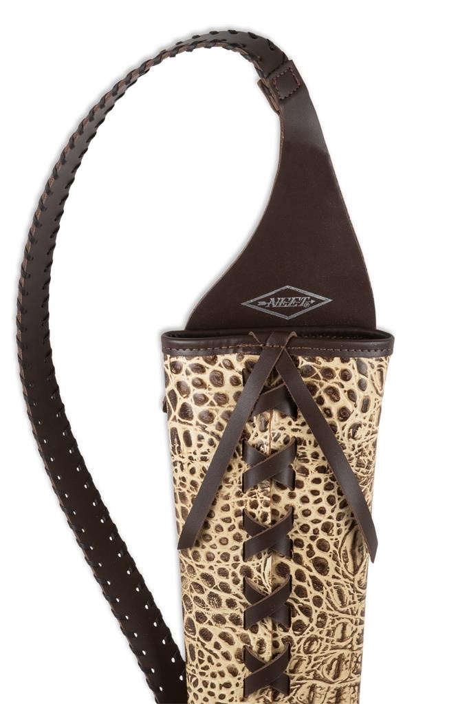 Колчан для стрел Neet T-BQ-7 ALLIGATOR кожа