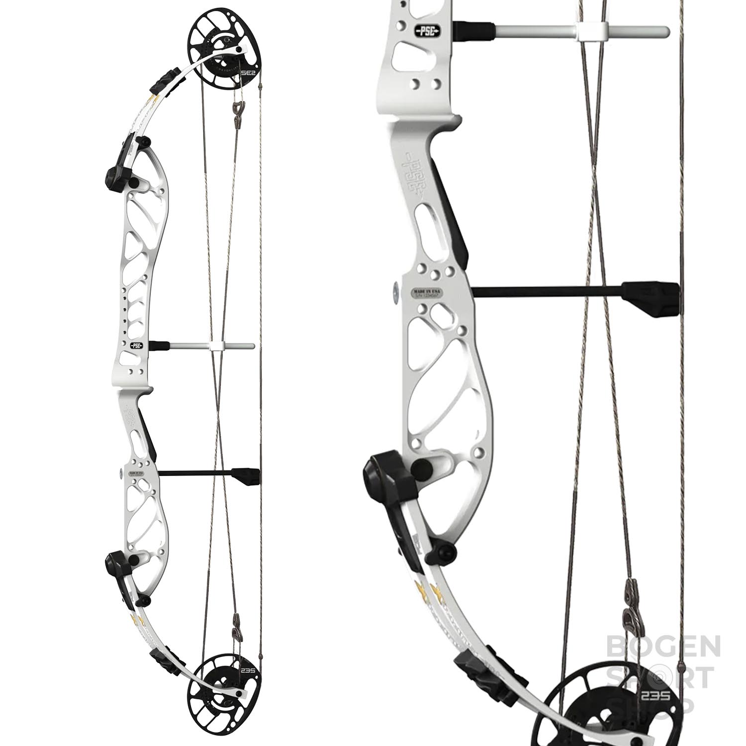 Лук блочный PSE SUPRA X 37 EM2 2025 Белый Лук блочный PSE SUPRA X 37 EM2 2025 Белый