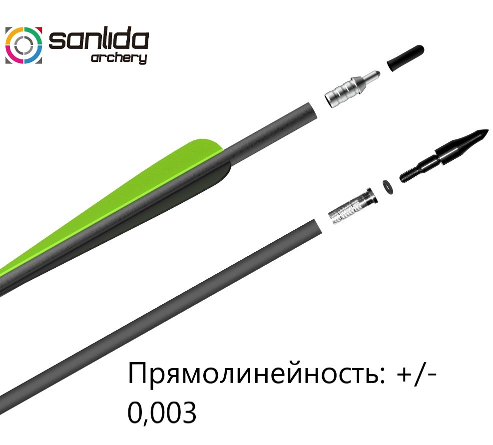 Стрела лучная карбоновая Sanlida Dragon 9
