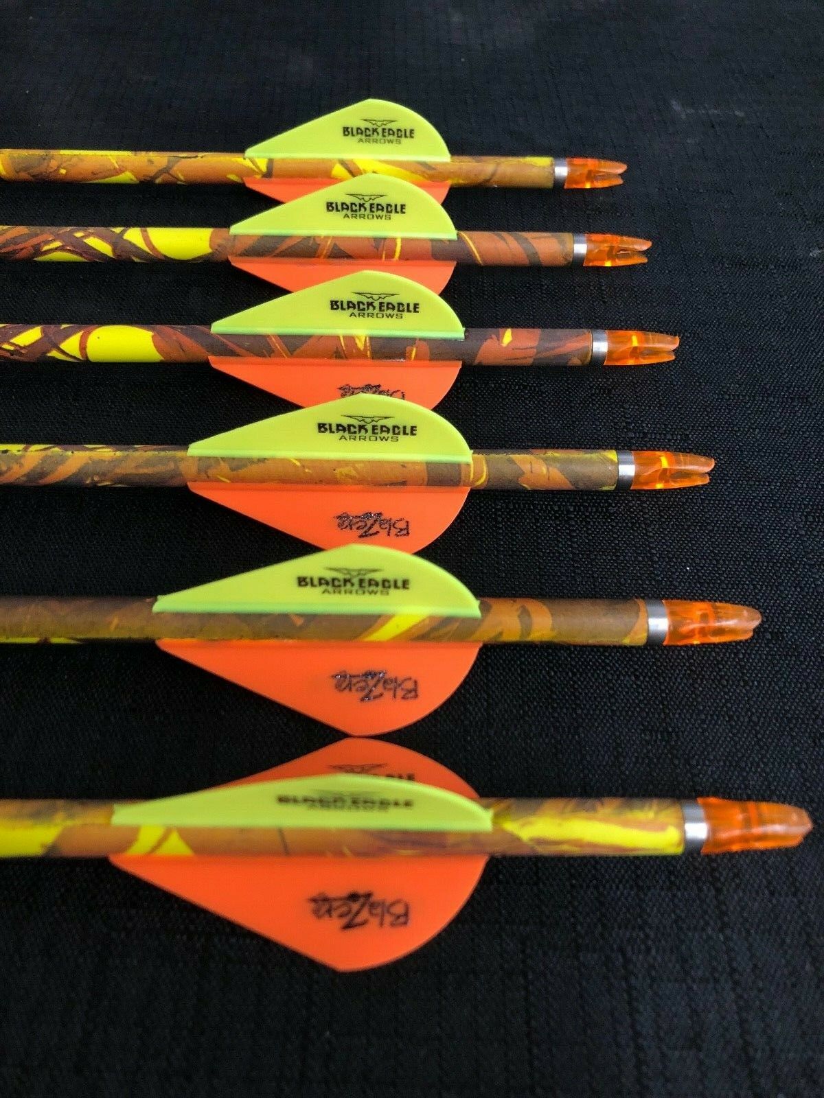 Стрелы Black Eagle Spartan (.001”) 6 шт